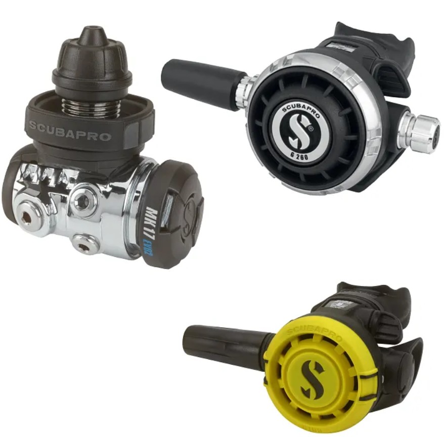 Regulator Set Scubapro MK17 EVO2/G260/R195 OCTO