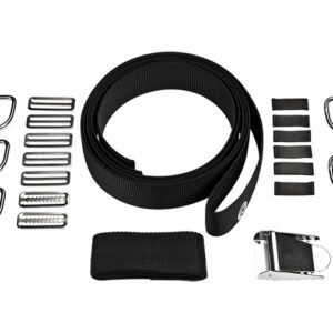 XDEEP Backmount harness set, without backplate