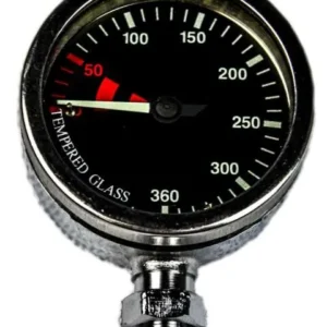 Submersible Pressure Gauge Dirzone, 52 mm, 240 bar, black